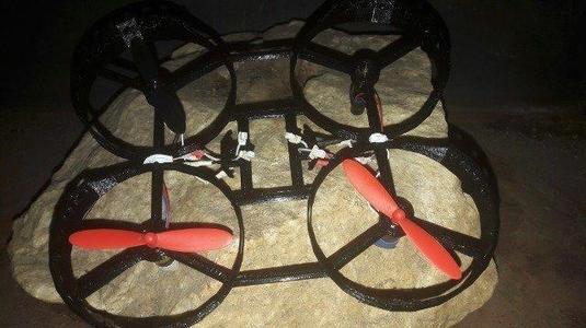 Semi Ducted Micro Frame (Beecheese Frame V3)(cam mount integrated)