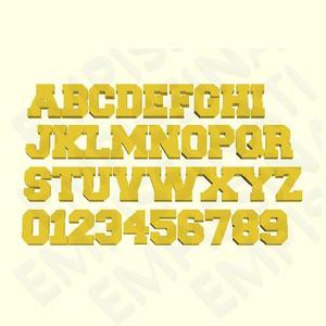 FRESHMAN - 3D LETTERS AND NUMBERS