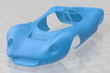 Ford F3L P68 1968 Printable Body Car