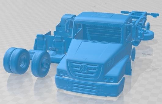 Mercedes Benz Atron 2011 Printable Truck