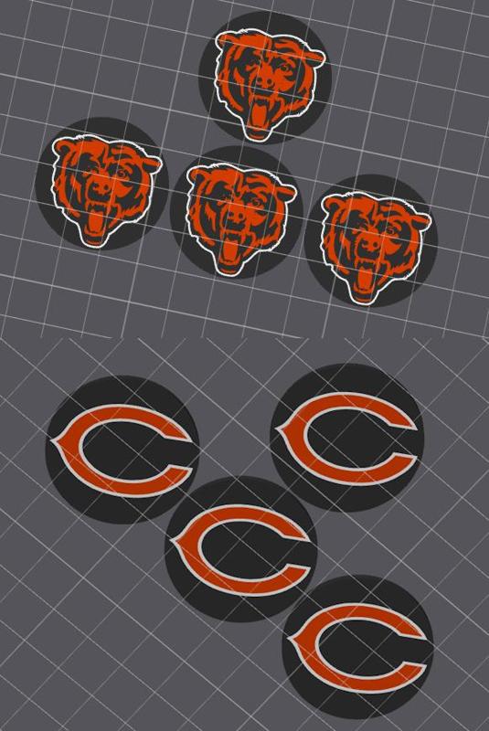 Chicago Bears - Valve Stem Cap