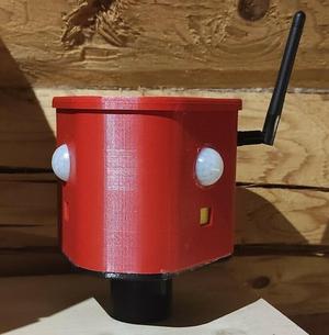 360° Animal repeller Flashing and noise , WIFI enabled