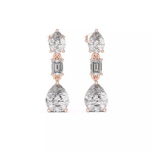 Pear Diamond drops 3dm stl renders 360 Animation Videos