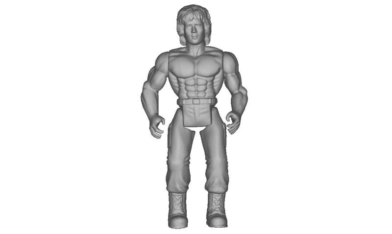 M-FORCE RAMBO VINTAGE ACTION FIGURE STYLE