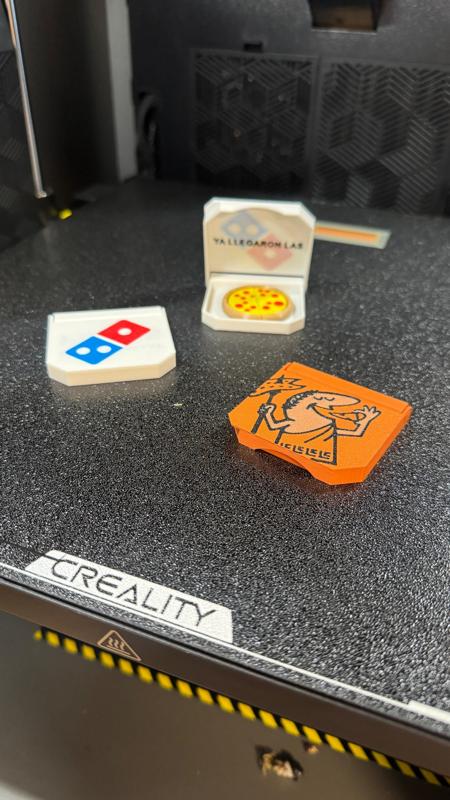 Pizza Fridge Magnet - Ya llegaron las Pipsas