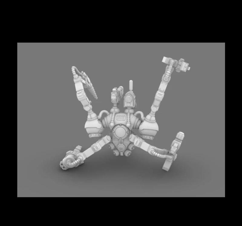 Space Knights v10 Primus Tech Marine Backpack