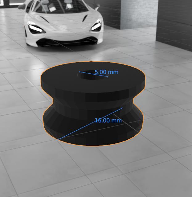 BMW R45 & R65 (78-84) rubber fender washer