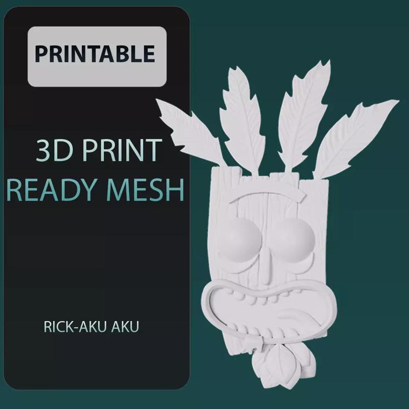 Printable Rick-Aku Aku