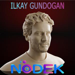 Bust of İlkay Gündoğan - The Brains behind Manchester City and Germany.