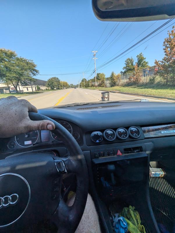 Audi A6 S6 Allroad quad gauge pod