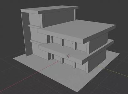 besthouse building with two floors