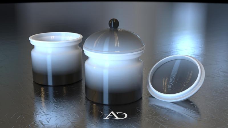 Multi-use pot - Pot multi usages - Makeup - Maquillage -