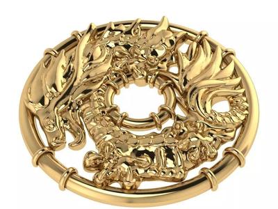 dragon locket