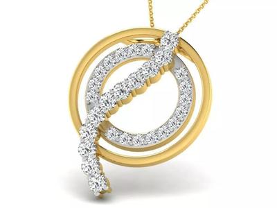 Jewelry 3D Models with render and 3dm  stl - DP-5907