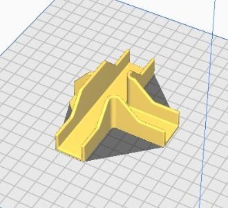 Angle for 18mm wood furniture