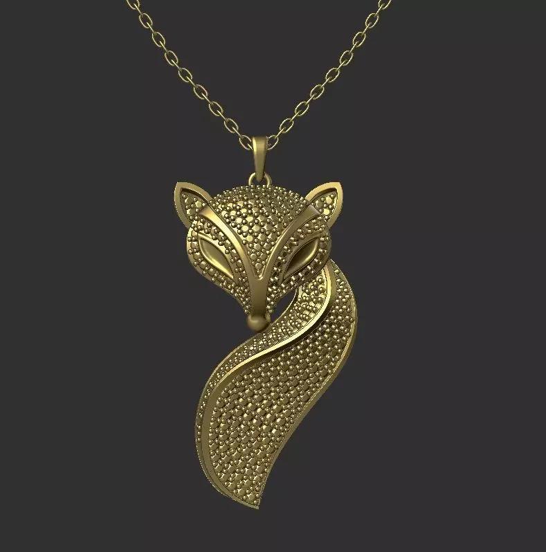 fox pendant