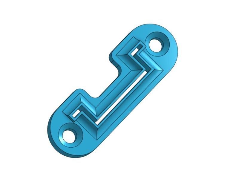 PERPENDICULAR DIN RAIL BRACKET