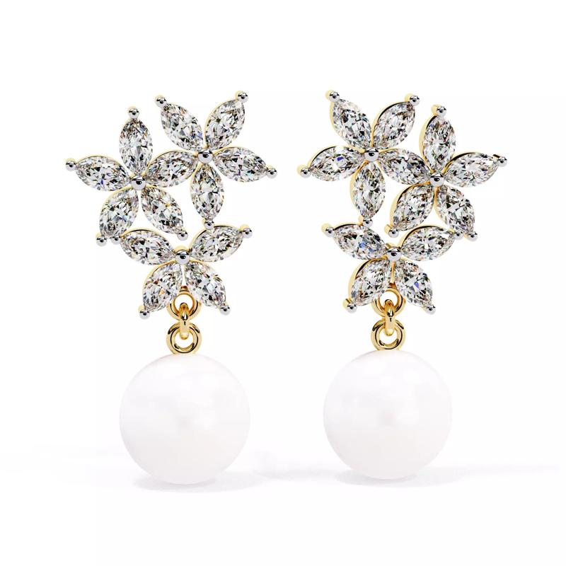 Diamond Stud Earrings for Women