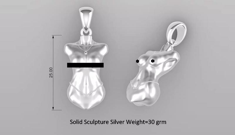Torso Pendant Design
