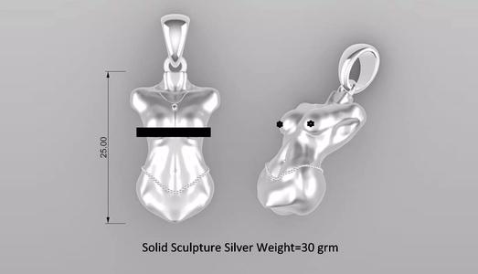 Torso Pendant Design