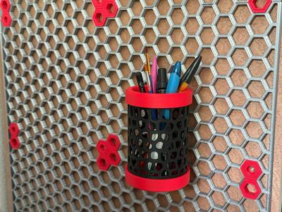 HSW Voronoi bin / pen holder