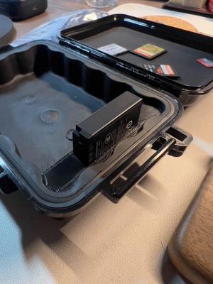Ricoh GR IV DB-120 Battery Holder Insert for Pelican 1020 Case