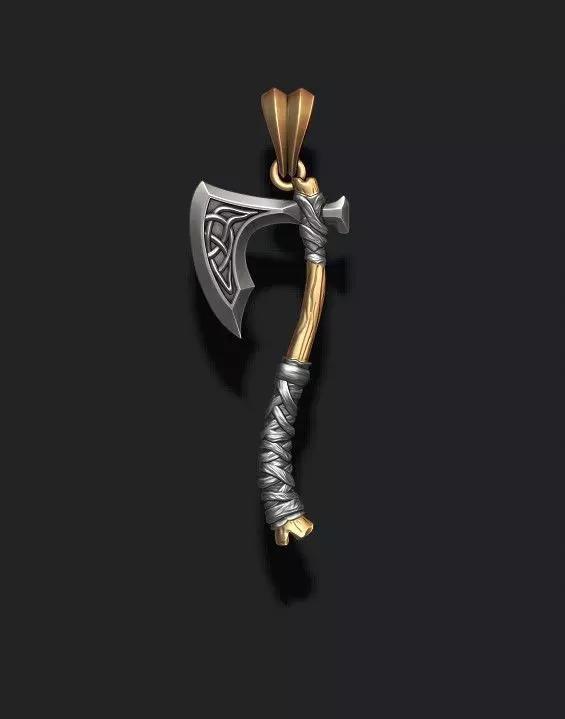 Viking axe pendant