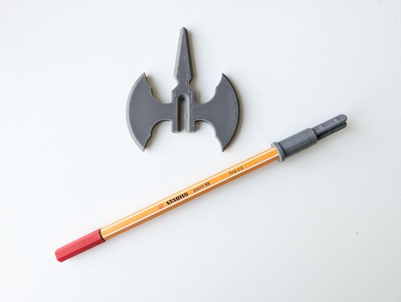 Polearm Topper for STABILO Fineliner