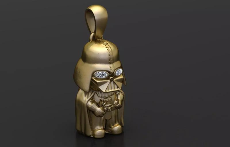 STARWARS SOLIDER PENDANT 3D PRINTABLE MODEL