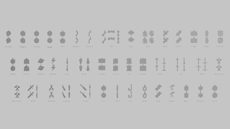 Steampunk Essence 3D Printable Pendant Collection