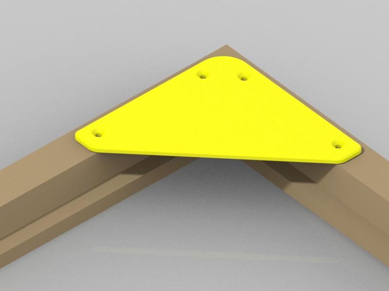 Photo Picture Frame Corner Support Repair