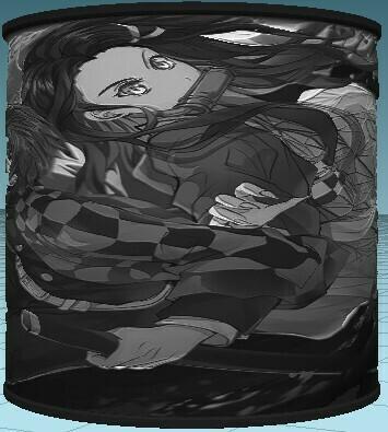NIGHT LIGHT LITOPHANE DEMON SLAYER