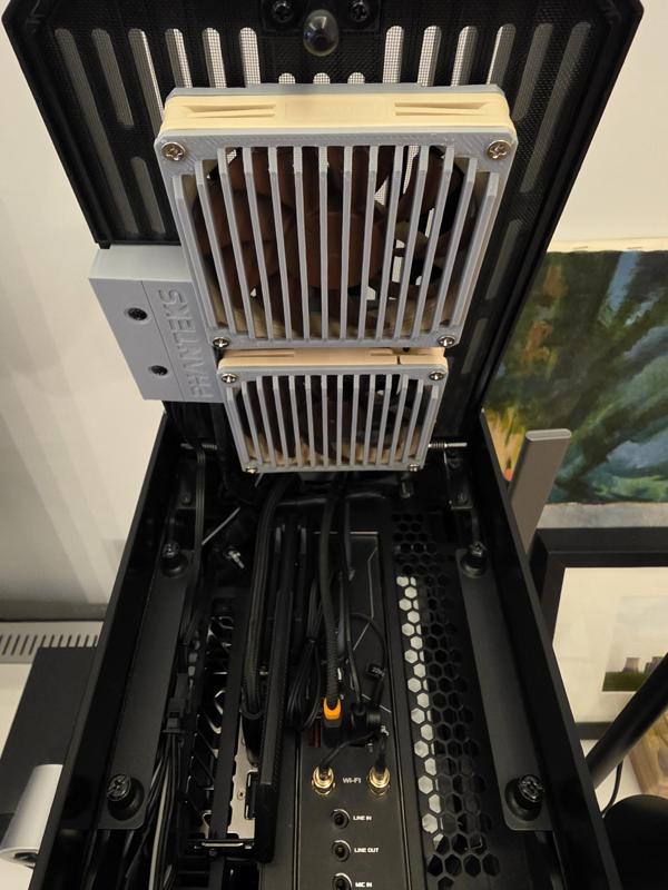 Phanteks style 92mm fan grill