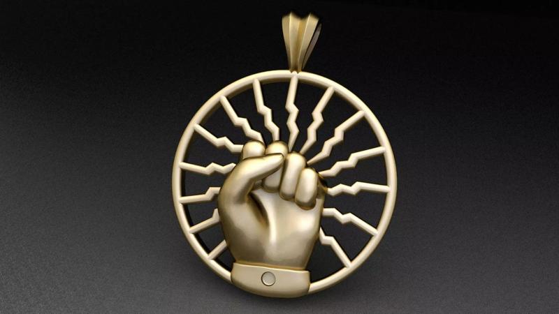 Unity Hand Symbol Pendant
