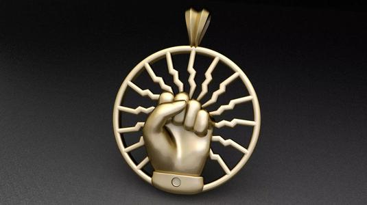 Unity Hand Symbol Pendant