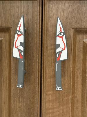 Drawer - Cabinet Pull - Knife Pennywise 96mm (3.75in)