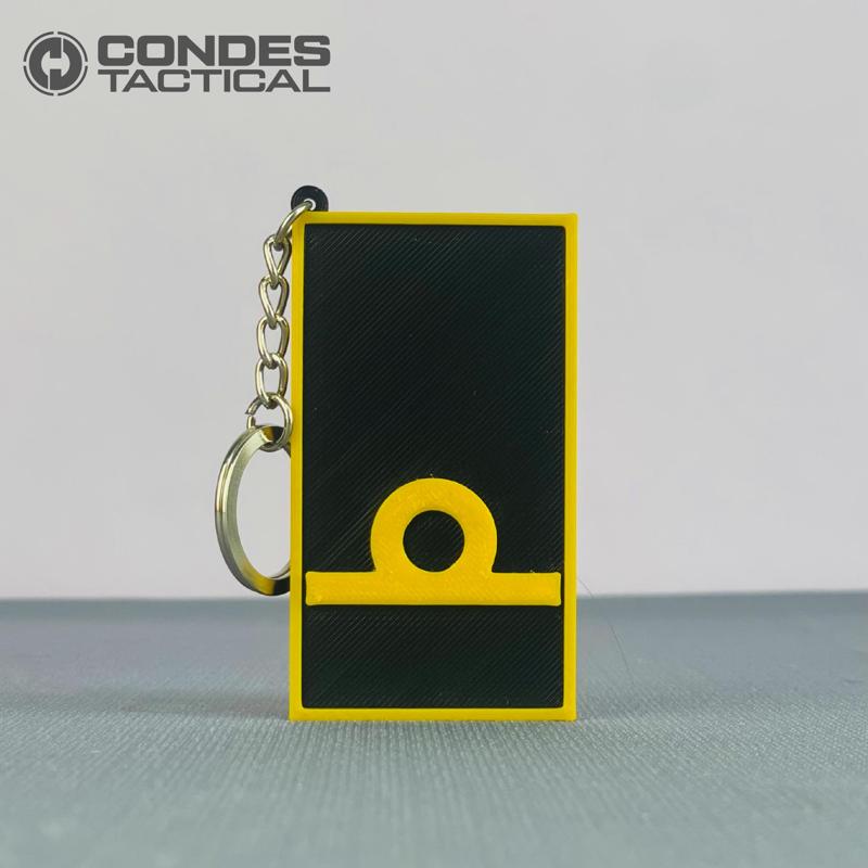 KEY RING SECOND LIEUTENANT - COLOMBIA MARINE INFANTRY.