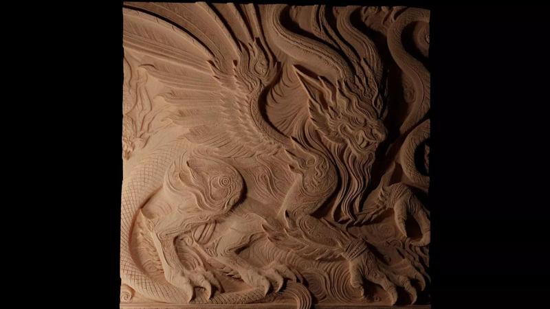 The Hopkinsville Goblins CNC 3d Print High Relief Sand Casting