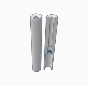 airsoft 188mm outerbarrel supressor/extender cyma 14mm