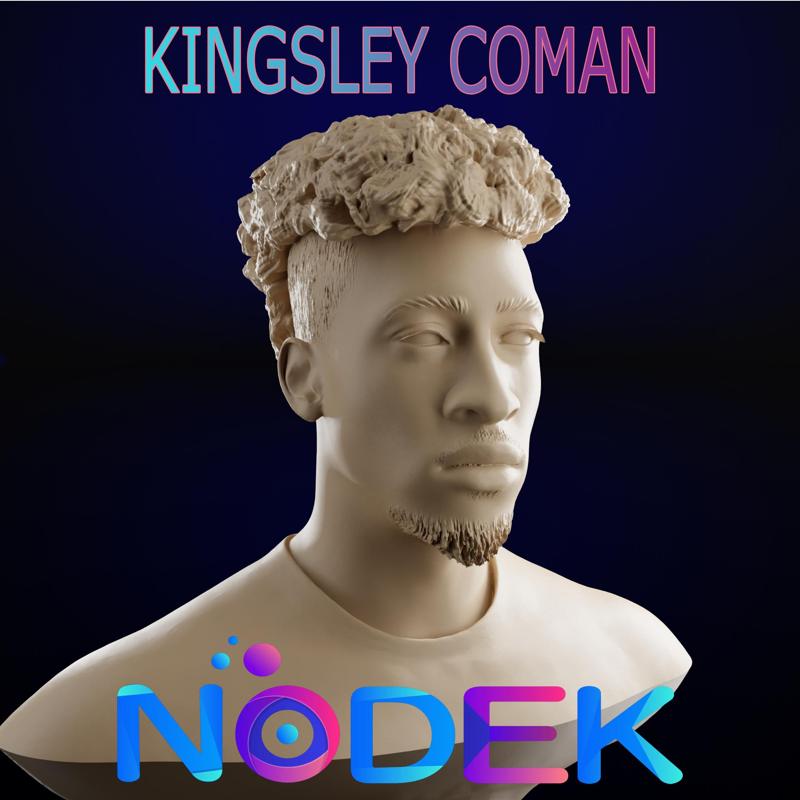 Kingsley Coman Bust - The Unstoppable Winger of Bayern Munich and France