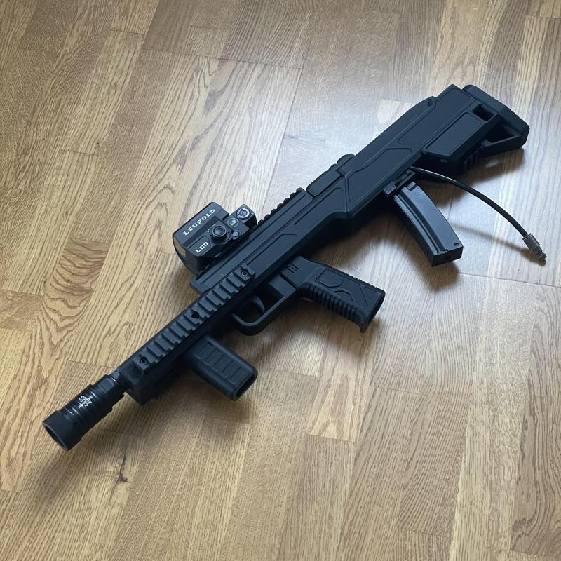 PTDR-22 Bullpup kit for Airsoft KJWorks KC02