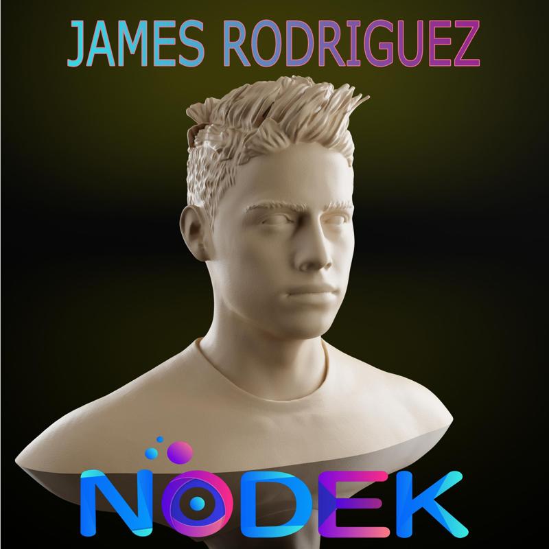 James Rodriguez Bust