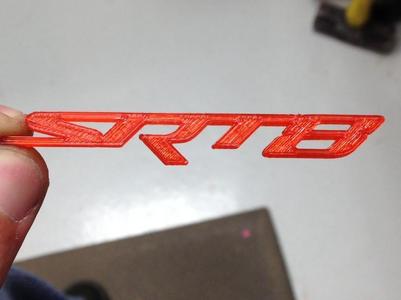 SRT 8 Logo keychain