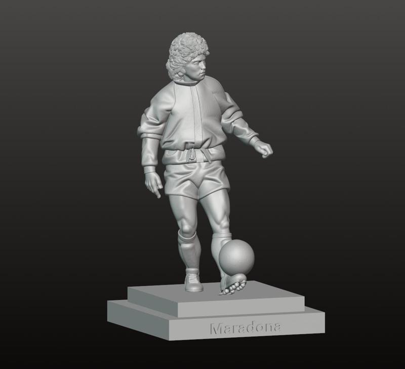Maradona model 3d