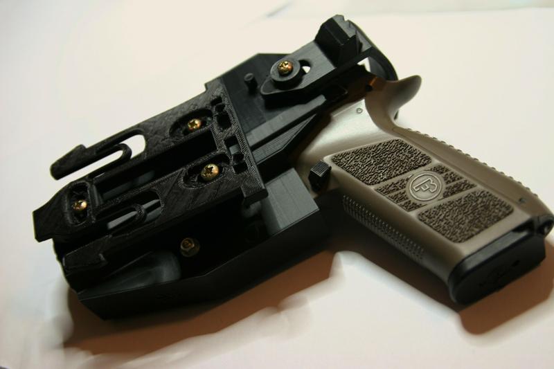 CZ P-09 holster w/ hood