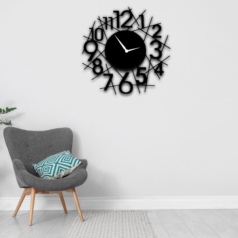 Wall Clock - 10 Different Hour And Minute Hands