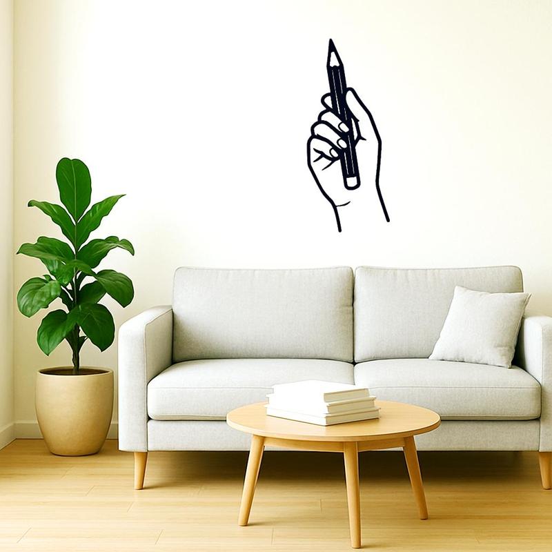 hand-shaped wall decoration