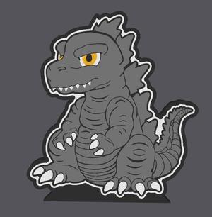 Godzilla lightbox