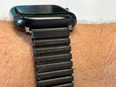 Flexible Watch Band with Soft Lock Clasp