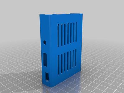 Raspberry Pi case for mounting on Ender 3.
